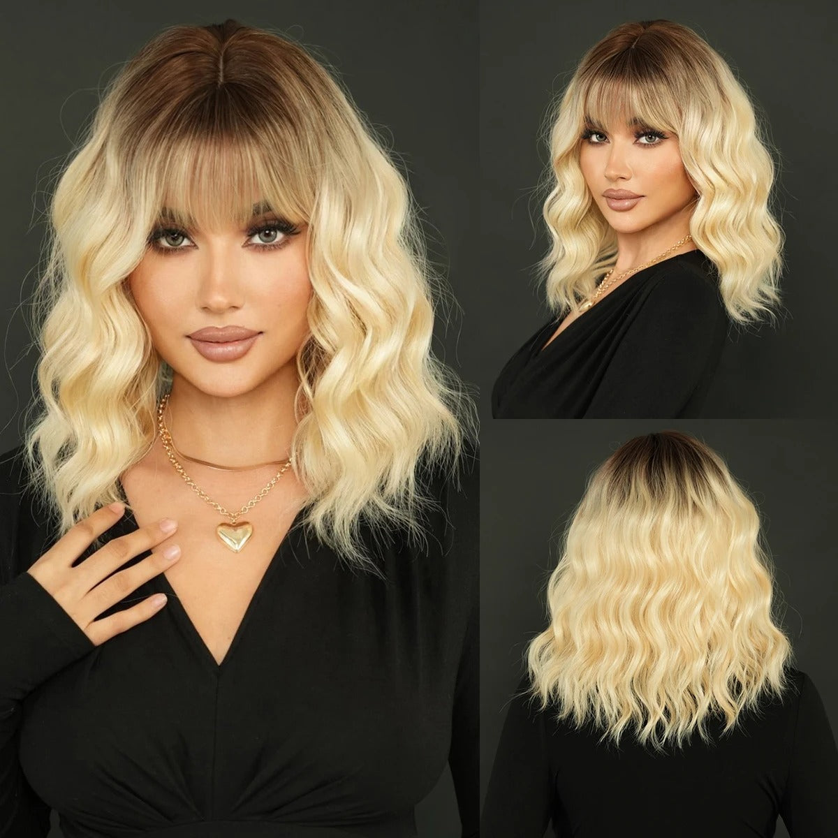 Medium-Length Hair- Synthetic